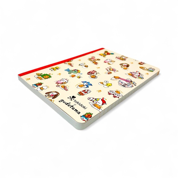 Tokidoki x Gudetama Lined Notebook Journal Diary Notepad Memo Cute Lazy Egg NEW - Picture 3 of 4